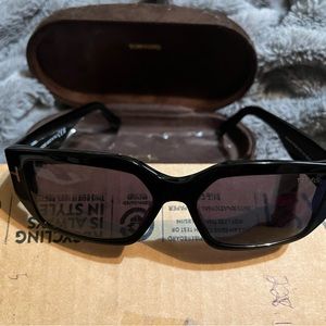 Authentic Brand New Tom Ford Silvano Square Sunglasses, 56mm, Black/Gray